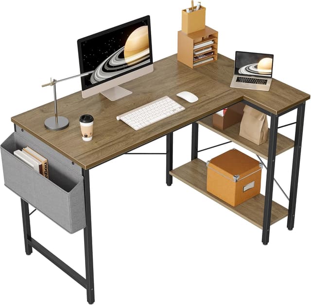 Imagen de BEXEVUE L-förmiger Schreibtisch 100x70 cm 🖥 en OfertitasTOP