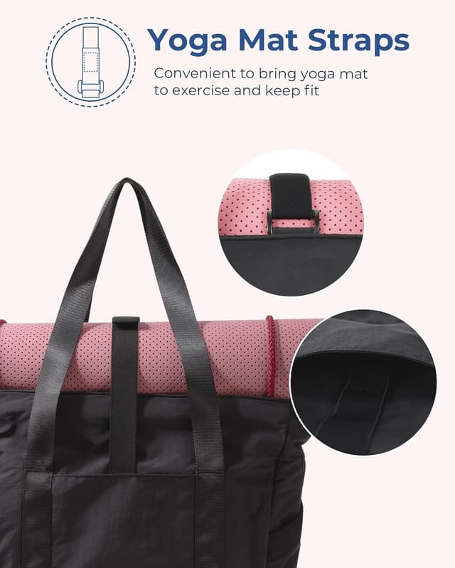 Detalle 2 de BAGSAMRT Tote Bag for Women with Zipper