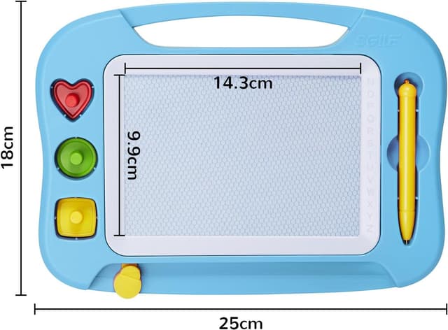 Thumbnail 1 de SGILE Magnetische Maltafel Zaubertafel 25×18 cm 📘