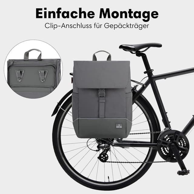 Thumbnail 4 de Johnny Urban Mika Bike 2-in-1 Fahrradtasche 18,5 l