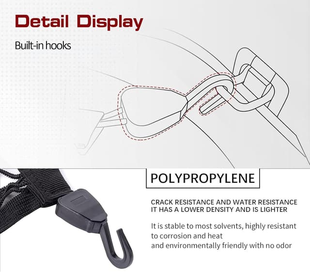 Thumbnail 2 de Car Cargo Net 80 x 60cm Elastic Organizer