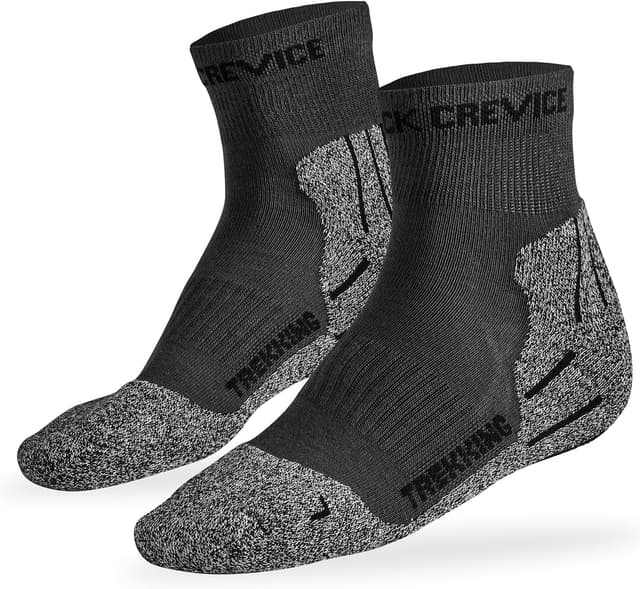 Detalle de Chaussettes de trekking Black Crevice 76% coton