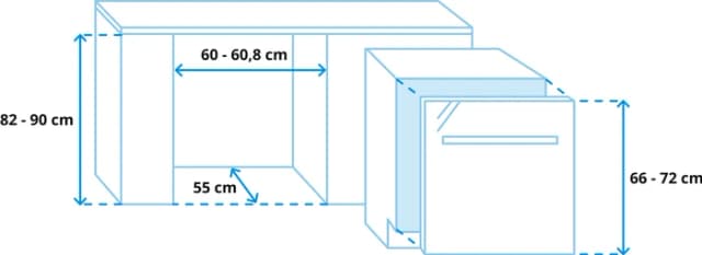 Thumbnail 6 de Beko BDIN16440 integrierte Spülmaschine C
