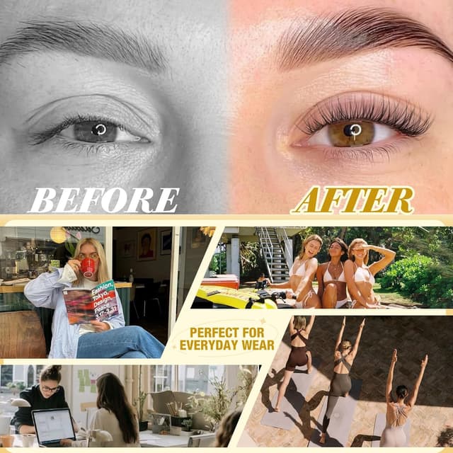 Thumbnail 6 de Short Lash Cluster Extensions 8-12mm