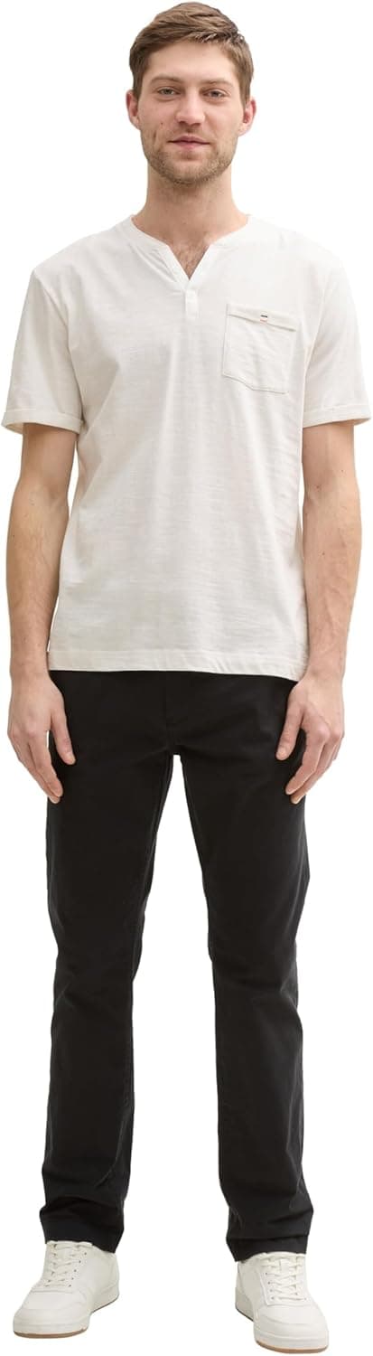 Detalle de Tom Tailor 1046721 T-Shirt da uomo a maniche corte