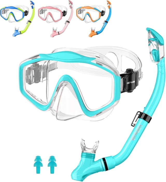 Imagen de HiiPeak Kids Snorkel Set Dry Top Mask en OfertitasTOP