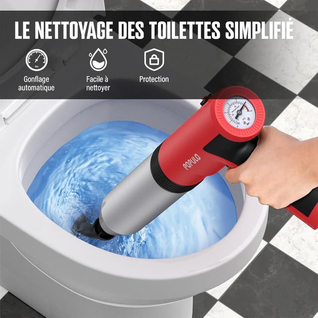 Thumbnail 1 de POPULO Déboucheur à Ventouse Swift 5 bars