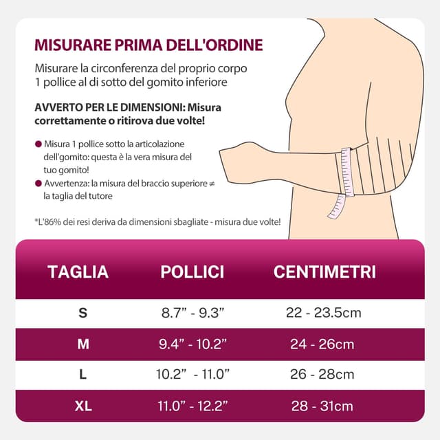 Thumbnail 5 de Fitomo Tutore Epicondilite Gomito 2 cuscinetti