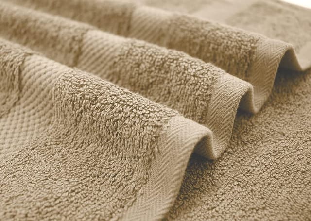 Detalle de DAN RIVER Bath Towels Set of 4 (27 x 54 Inches) — 100% Ring Spun Cotton, Quick-Drying and Absorbent