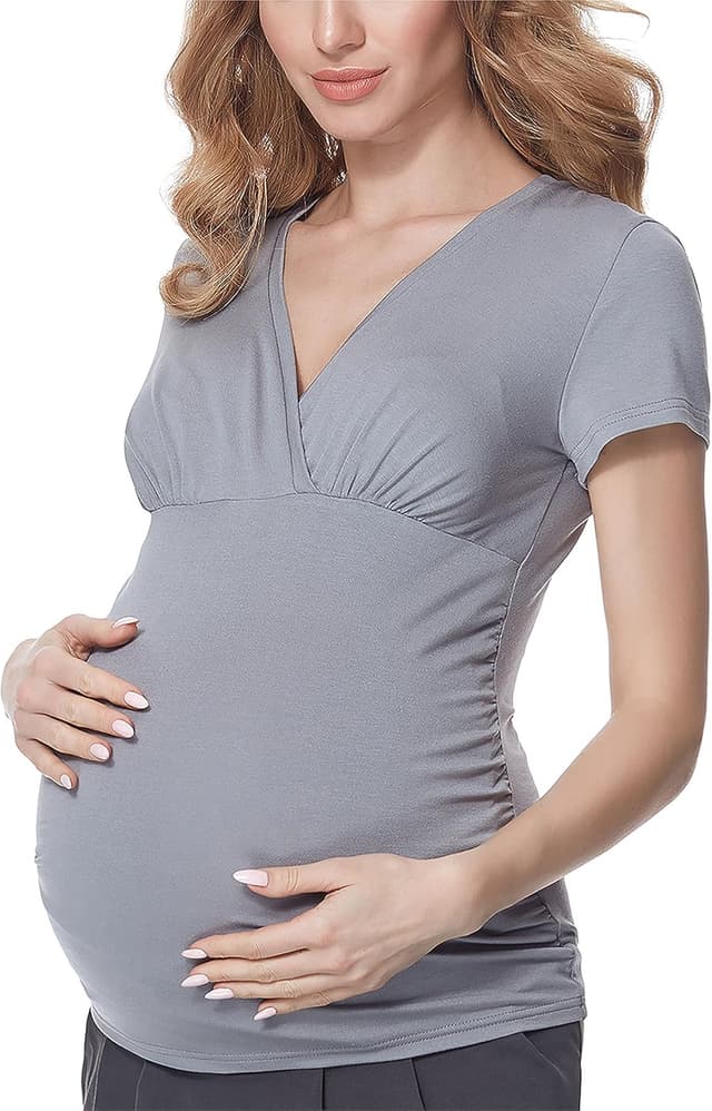 Detalle de Bellivalini BLV50-123 Chemise de nuit grossesse đ€°