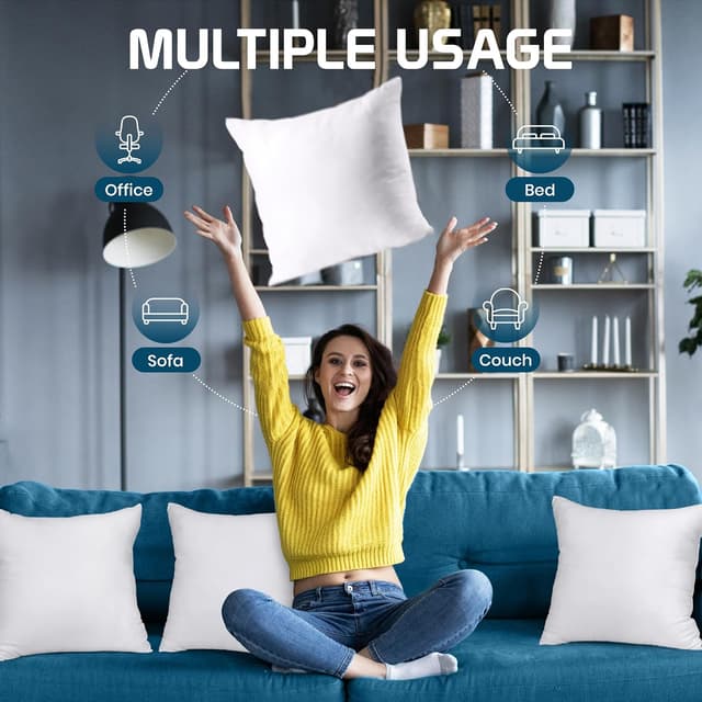 Thumbnail 6 de Utopia Bedding Relleno de Cojín 50 x 50 cm (4 unidades)