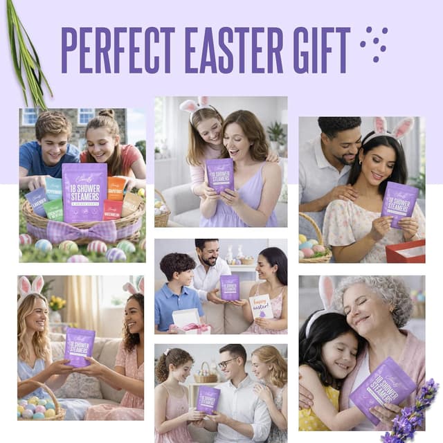 Detalle 2 de Cleverfy Shower Steamers Aromatherapy 18 Tablets