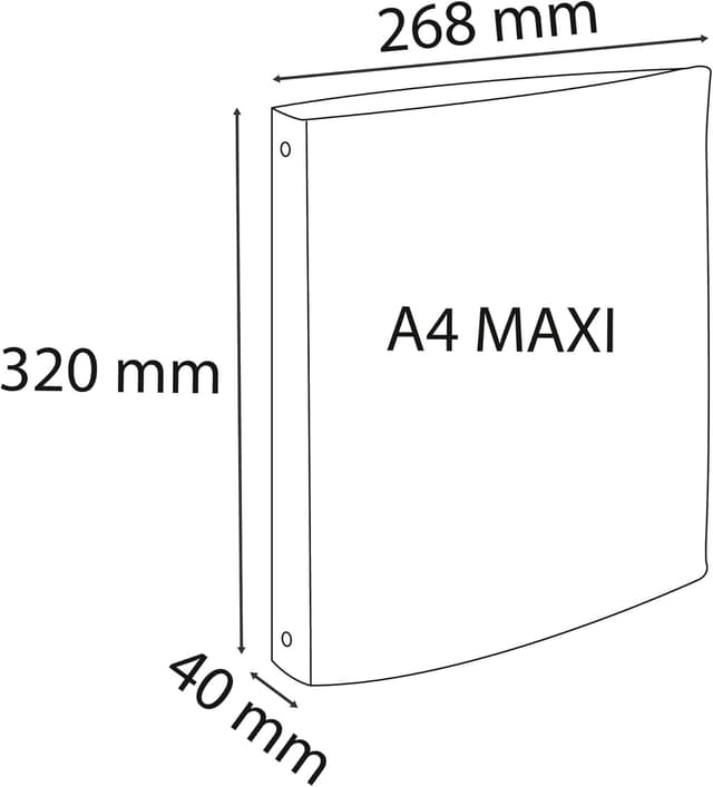 Detalle 2 de Exacompta 54470E Classeur Skandi 4 pcs
