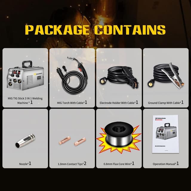 Thumbnail 6 de SSIMDER 140 Amp MIG welder 240V 3 in 1