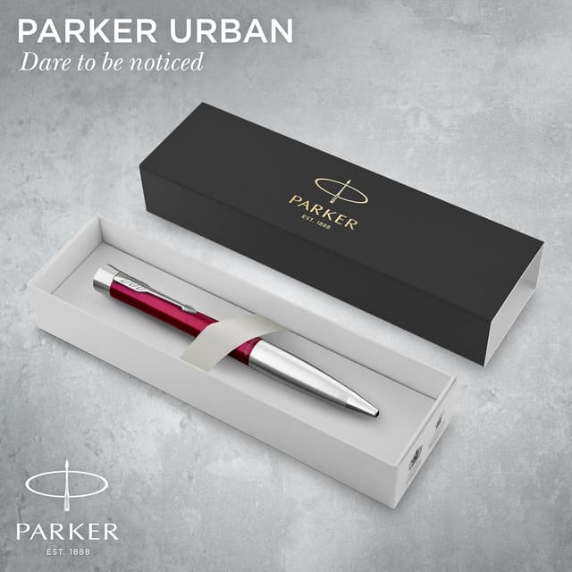 Detalle 2 de Parker Urban Twist stylo-bille magenta pointe moyenne