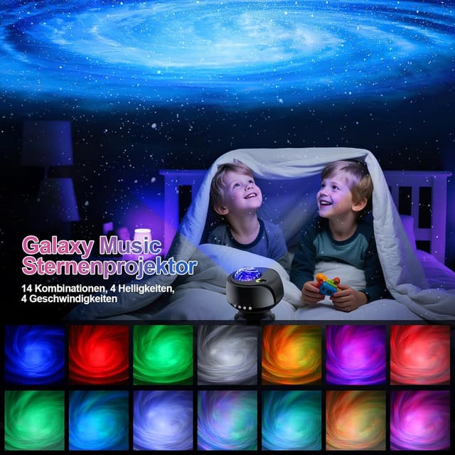 Detalle de FLITI Sternenhimmel Projektor Galaxy mit Nebel 🌌