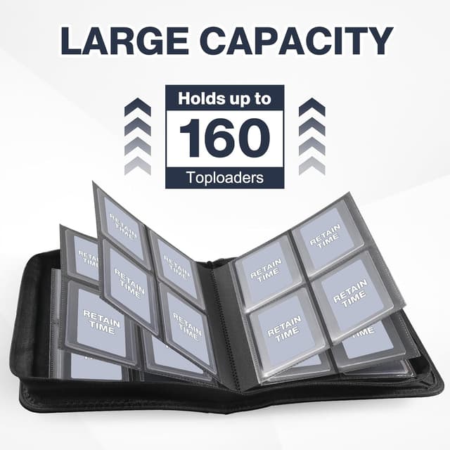 Thumbnail 3 de Toploader Binder Holds 160 Toploaders