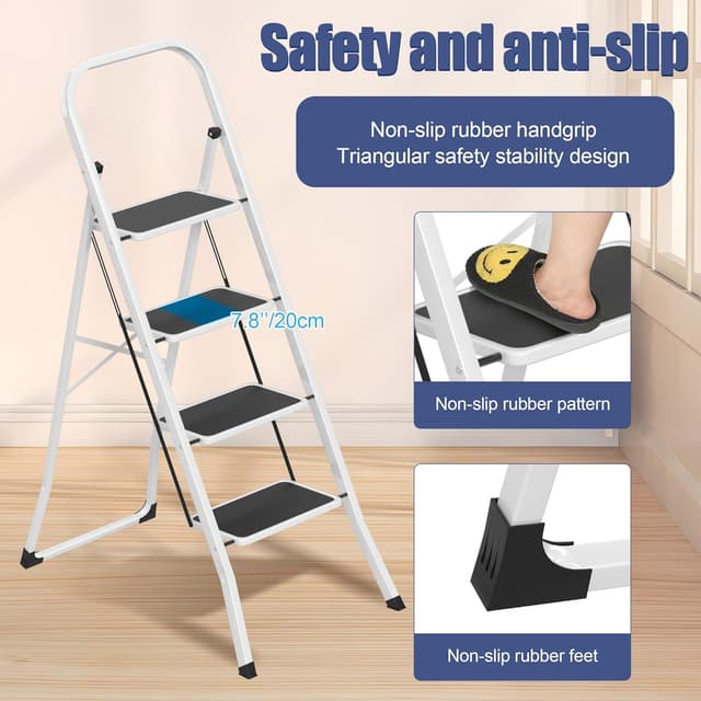 Detalle de LARS360 Scala a pioli 4 gradini 150 kg