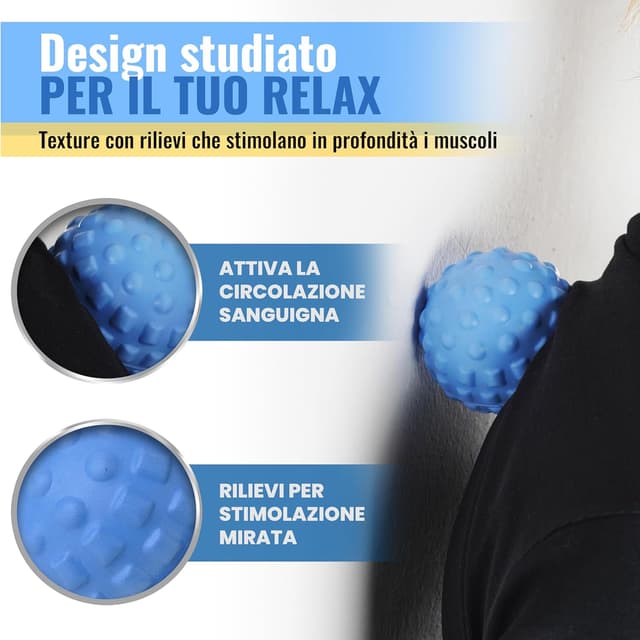 Detalle de Generico Seemagix Pallina massaggiante 7 cm 🧘