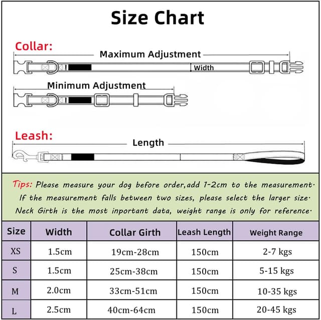 Thumbnail 6 de Olahibi Camouflage Dog Collar and Leash (Large)