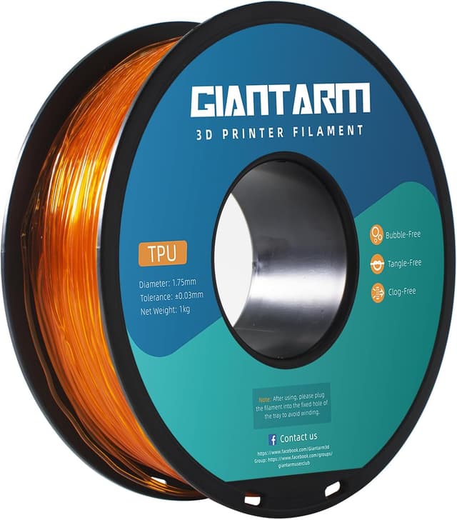 Thumbnail 6 de GIANTARM 95A TPU Filamento flexible 1 kg