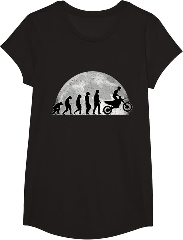Thumbnail 5 de Motocross Évolution Lune Moto T‑Shirt