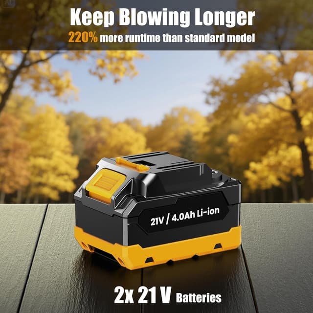 Thumbnail 2 de JYGMPRO Souffleur 21V 4,0Ah ⚙