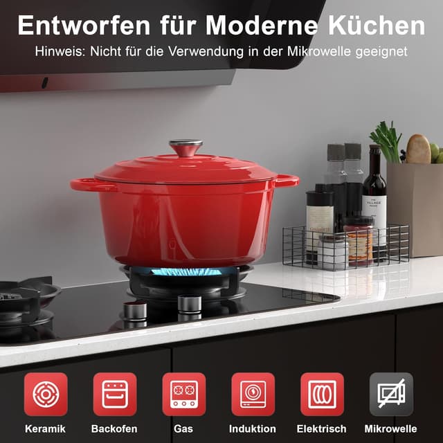 Thumbnail 3 de Topbooc Gusseisen Topf Brotbackform 26 cm