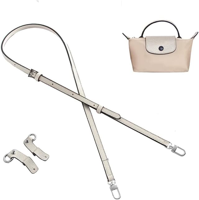 Thumbnail 6 de Gastinsave Handbag Straps Replacement (Genuine Leather) – Adjustable Shoulder/Crossbody Strap for Longchomp Tote Bag