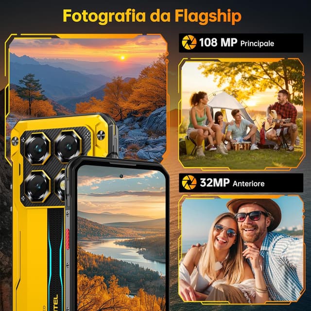 Thumbnail 5 de OUKITEL WP60 5G rugged smartphone indistruttibile