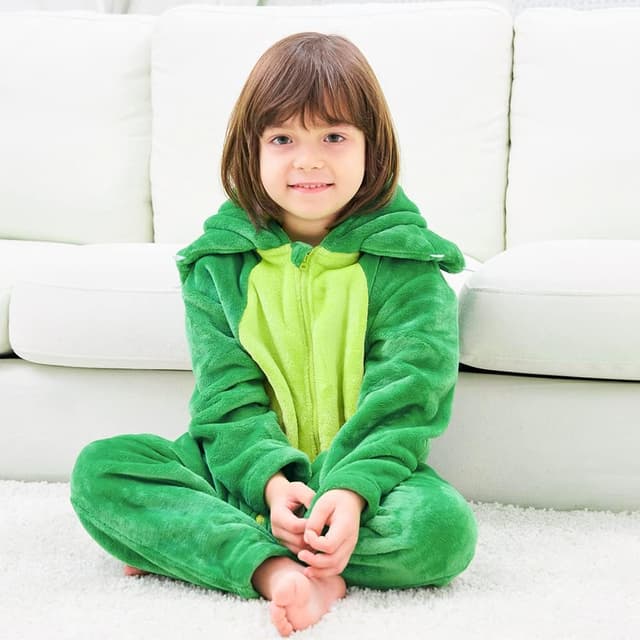 Thumbnail 4 de Déguisement dinosaure Tricératops LOLANTA en surpyjama à capuche pour enfant