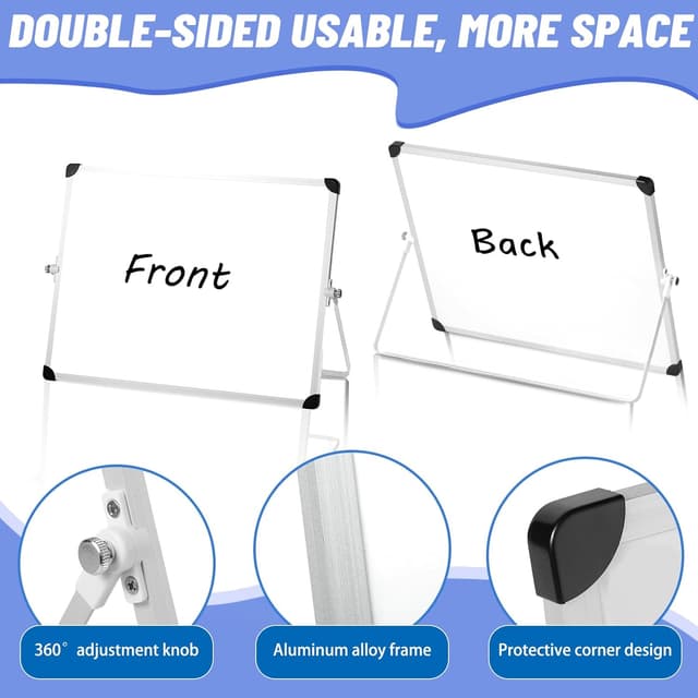 Detalle 1 de A3 dry erase whiteboard set 30x40cm