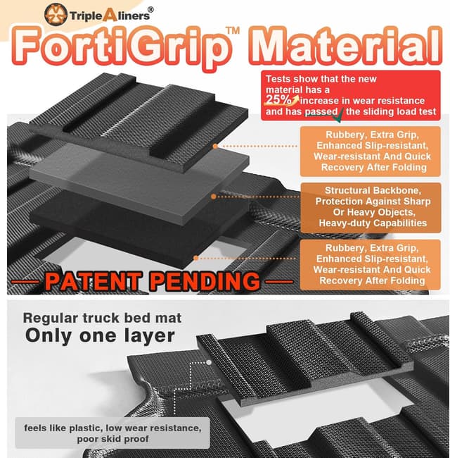 Thumbnail 1 de TripleAliners Truck Bed Mat 5'8'' 🚚