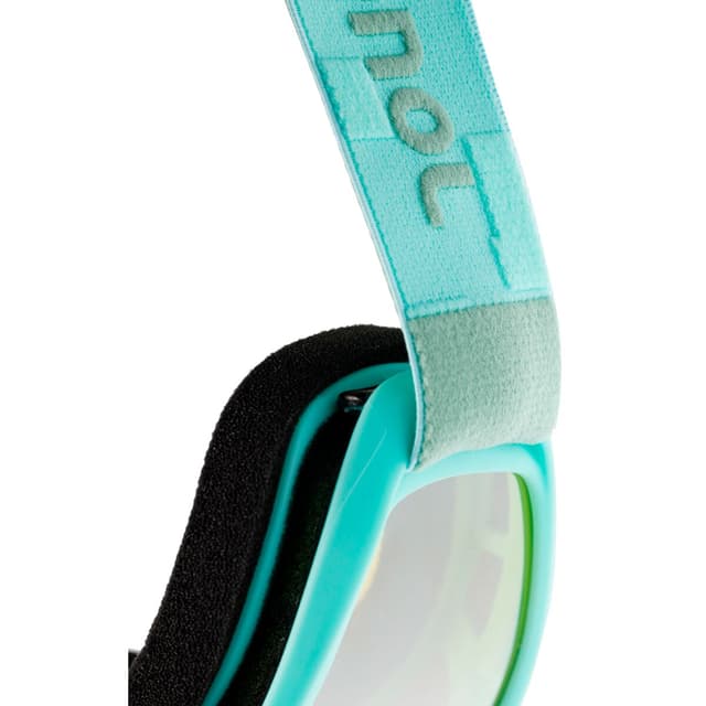 Detalle 2 de Rossignol Raffish Hero Máscara de esquí y snow infantil para 6 a 12 años (Green)