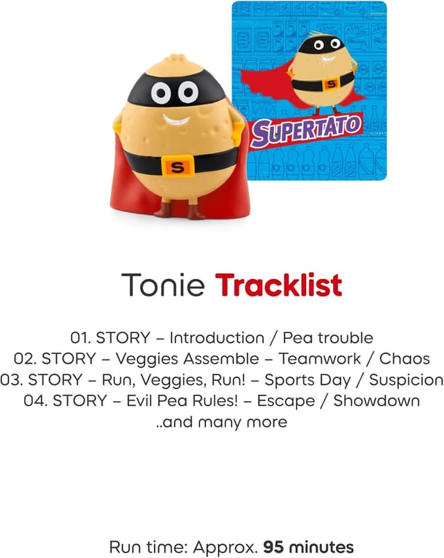 Detalle 2 de SuperTato Audio Tonie character 95 mins