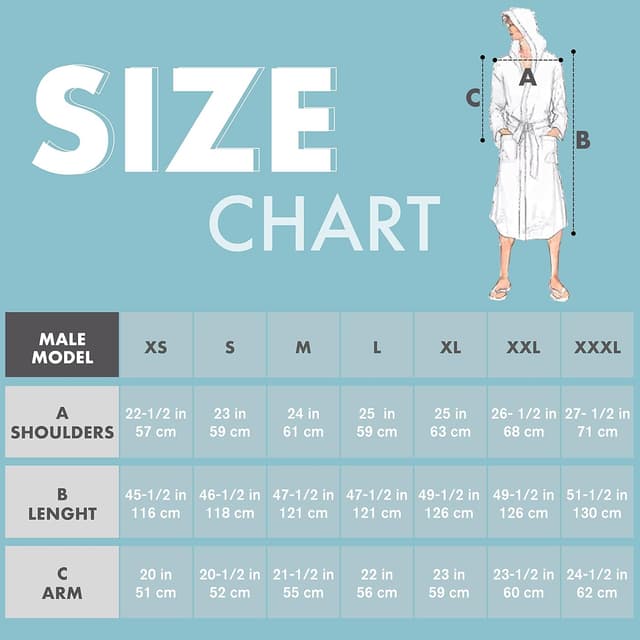 Detalle de Twinzen Herren-Bademantel aus 100% Baumwolle (350 g/m²), mit Kapuze und Gürtel