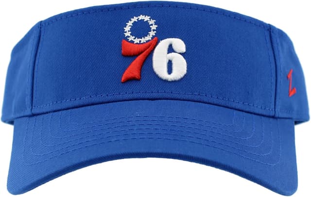 Detalle 2 de ZHATS NBA Philadelphia 76ers unisex adjustable drill icon visor