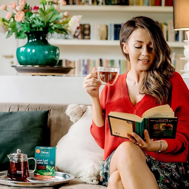 Detalle 2 de Dilmah Jasmin Grüner Tee im 100er Teebeutel-Set (150 g) – mild & blumig