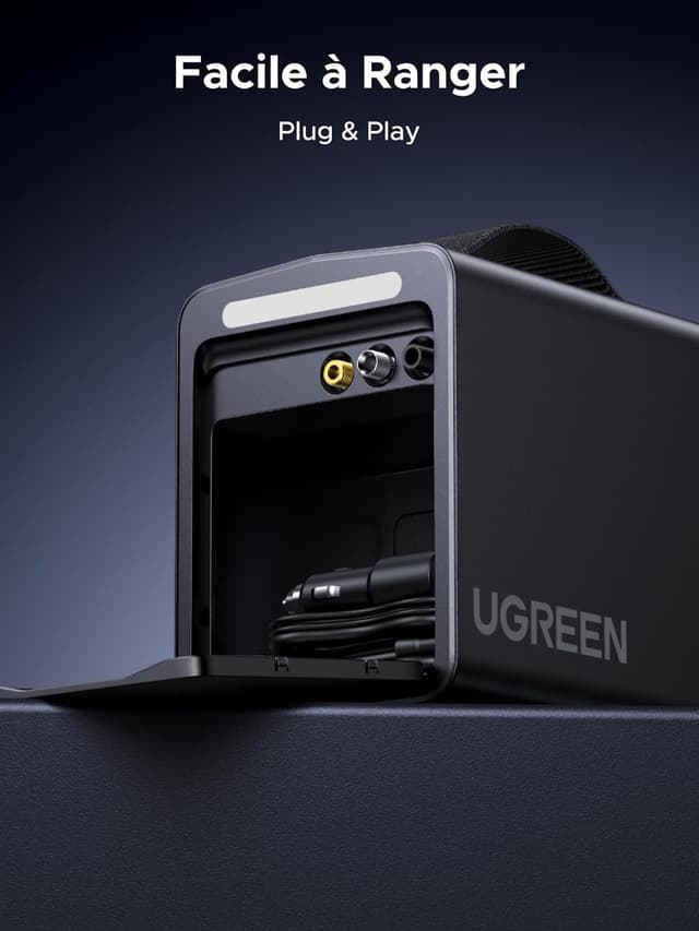 Thumbnail 5 de UGREEN Compresseur 150 PSI pour voiture