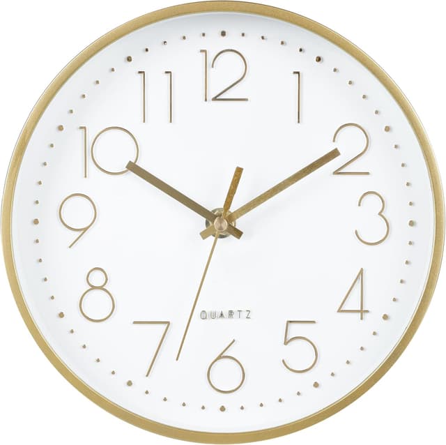 Thumbnail 6 de Jomparis 20 cm Quartz Wanduhr ohne Ticken