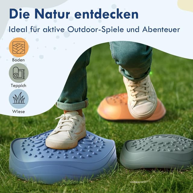 Detalle 2 de Lehoo Castle Balanciersteine Set für Kinder