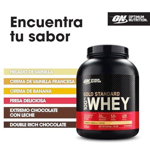 Thumbnail 4 de Optimum Nutrition Gold Standard Whey Vainilla 2.28kg