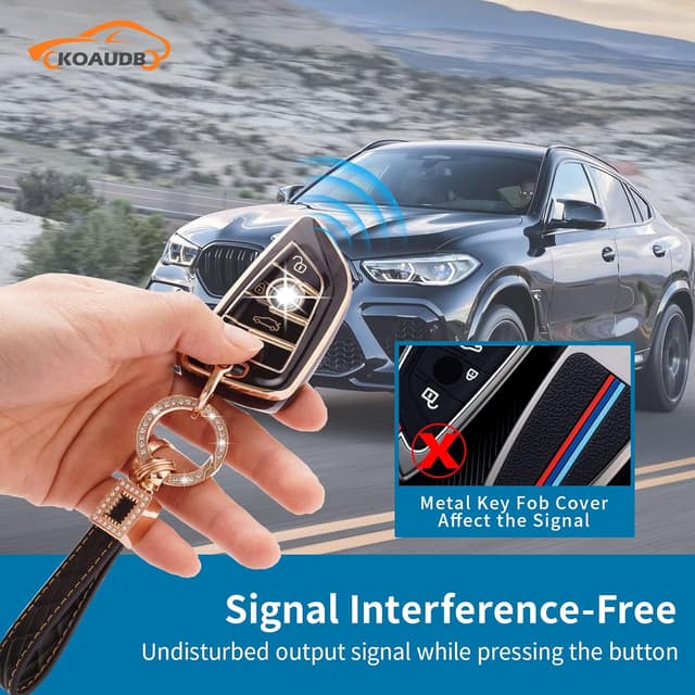 Detalle de Koaudb BM-4D Schlüsselhülle für BMW