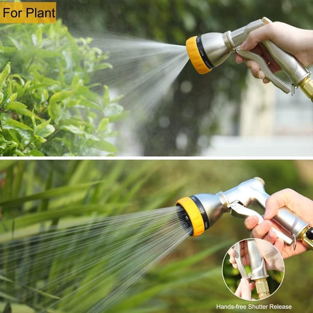 Thumbnail 6 de FANHAO Gartenbrause 7 Sprühmuster aus Metall