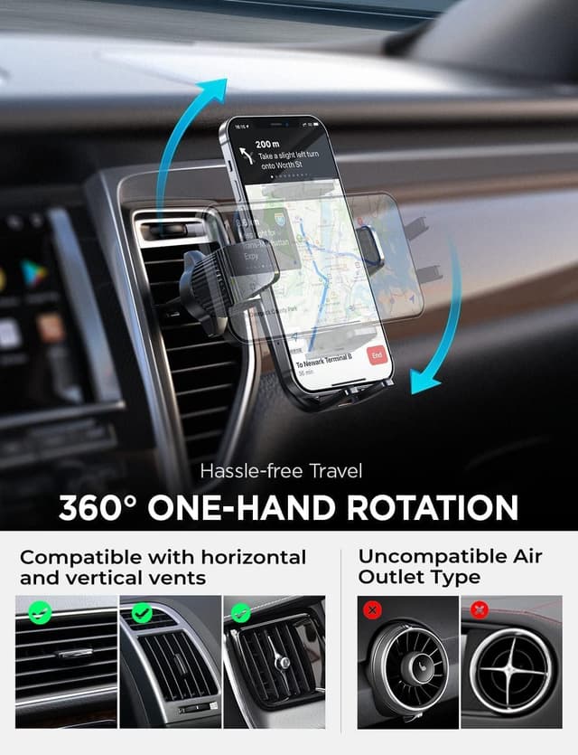 Thumbnail 6 de LISEN Car Phone Mount 360° for iPhone 17