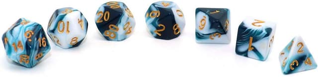 Thumbnail 2 de Polyhedral DND Dice Set 42‑Piece 6 Pack