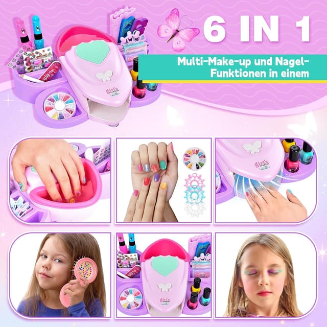 Detalle 2 de Nagellack Set für Kinder mit 6 Lacken