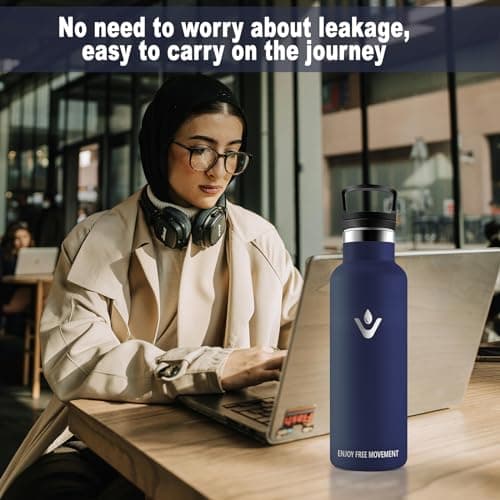 Thumbnail 3 de Vikaster Botella acero inoxidable 500 ml — mantiene 12 h caliente