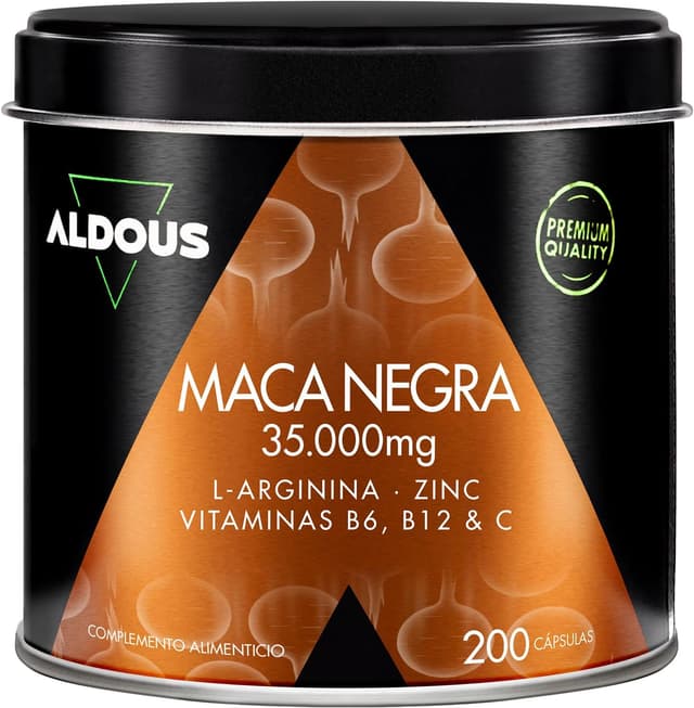 Imagen de Aldous Maca Negra Peruana Complex 35000 mg en OfertitasTOP