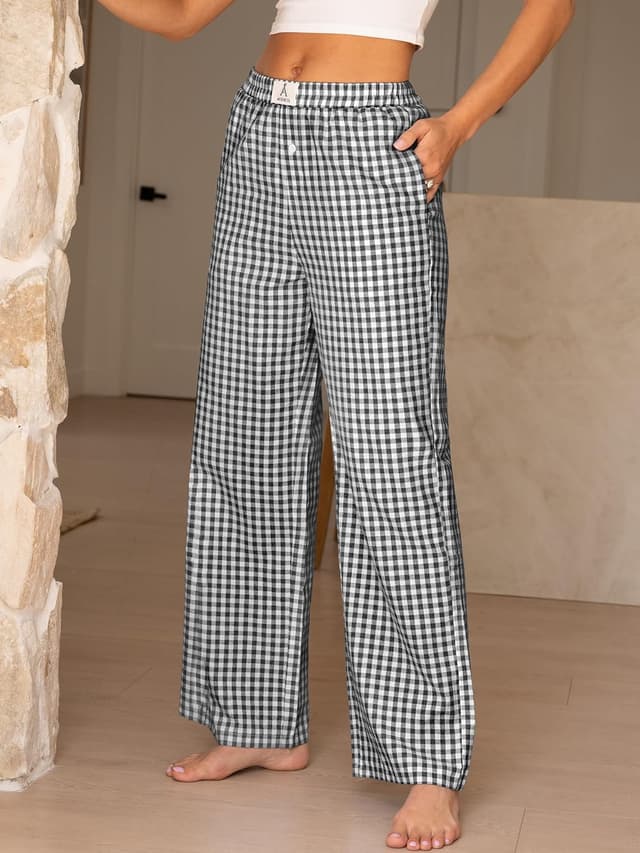 Detalle 2 de ANRABESS 2026 Gingham Pants
